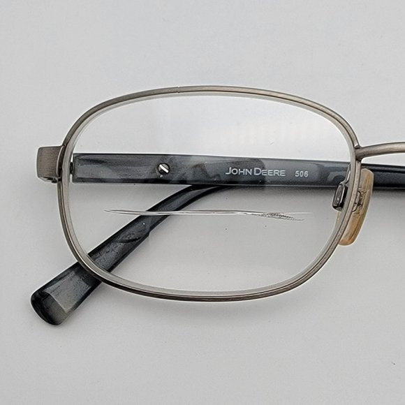 *SOLD* John Deer Zyloware 058 506 Silver Grey Fade Eyeglasses Frame 51-19-140 - Picture 13 of 13